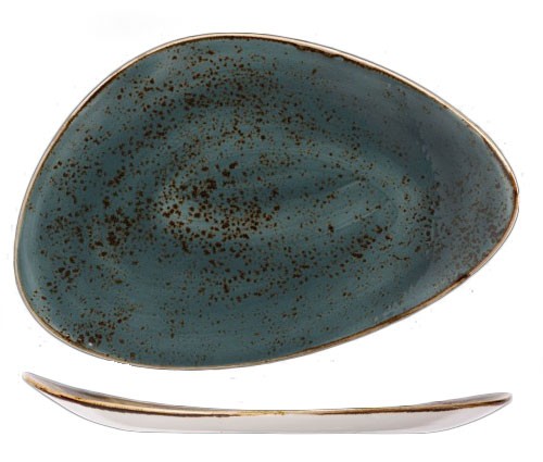 Steelite Platte Rechteckig 37 x 16,5 cm Craft Blue 